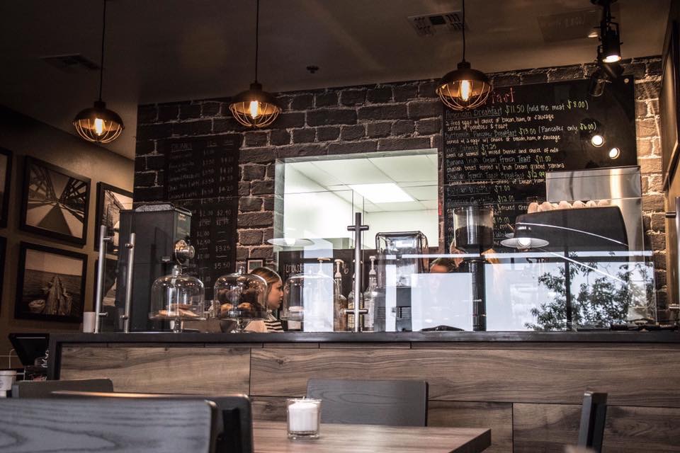 Black And White Cafe